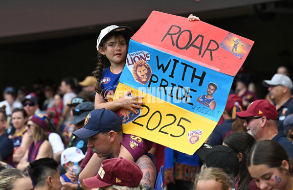 AFL 2025 Round 02 - Brisbane v West Coast - A-58043266