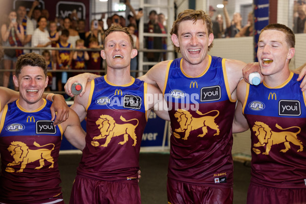 AFL 2025 Round 02 - Brisbane v West Coast - A-58043277