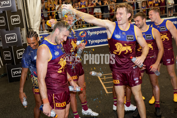 AFL 2025 Round 02 - Brisbane v West Coast - A-58043282