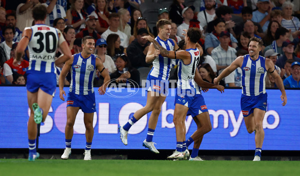 AFL 2025 Round 02 - North Melbourne v Melbourne - A-58044903