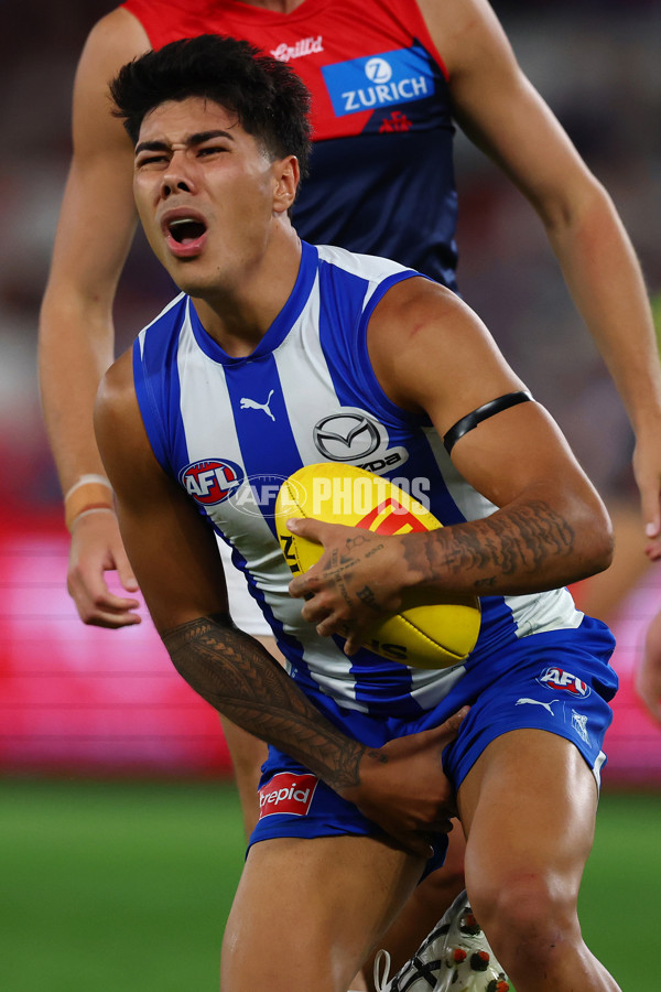 AFL 2025 Round 02 - North Melbourne v Melbourne - A-58044909