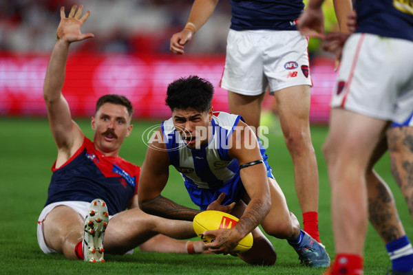 AFL 2025 Round 02 - North Melbourne v Melbourne - A-58044911