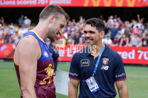AFL 2025 Round 02 - Brisbane v West Coast - A-58044951