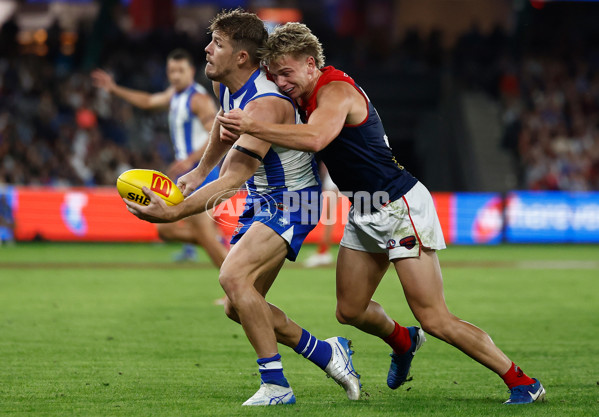 AFL 2025 Round 02 - North Melbourne v Melbourne - A-58044962
