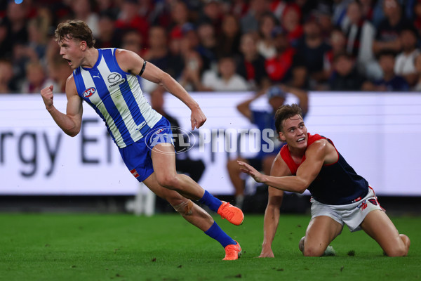 AFL 2025 Round 02 - North Melbourne v Melbourne - A-58044972