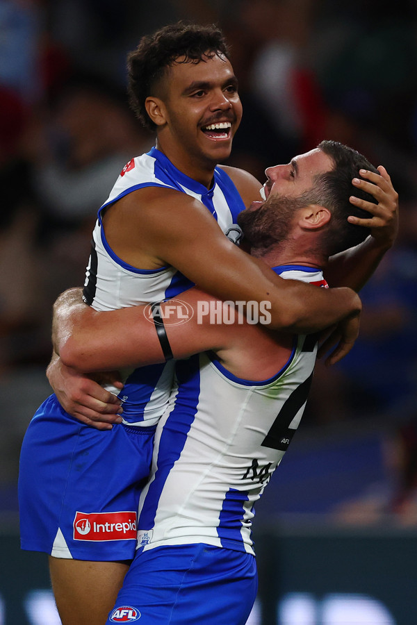 AFL 2025 Round 02 - North Melbourne v Melbourne - A-58044975