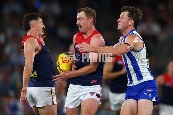 AFL 2025 Round 02 - North Melbourne v Melbourne - A-58044979