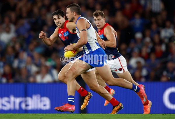 AFL 2025 Round 02 - North Melbourne v Melbourne - A-58044991