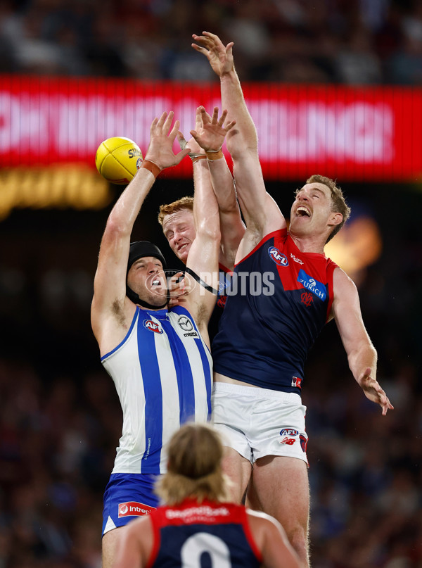 AFL 2025 Round 02 - North Melbourne v Melbourne - A-58044993
