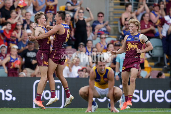 AFL 2025 Round 02 - Brisbane v West Coast - A-58045931