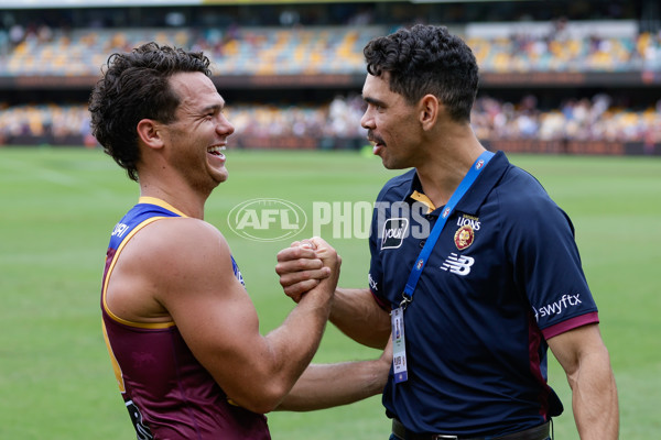 AFL 2025 Round 02 - Brisbane v West Coast - A-58045934