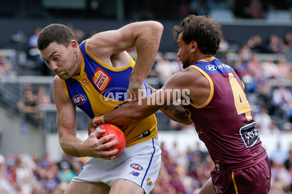AFL 2025 Round 02 - Brisbane v West Coast - A-58045936