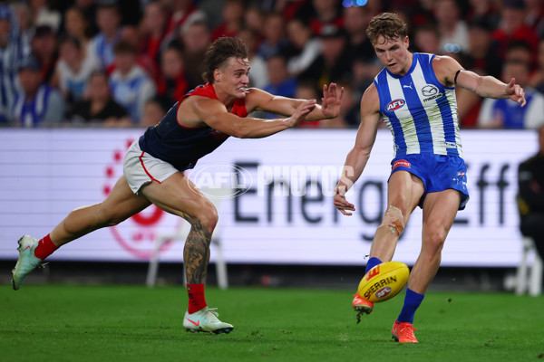AFL 2025 Round 02 - North Melbourne v Melbourne - A-58045948