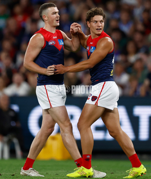AFL 2025 Round 02 - North Melbourne v Melbourne - A-58045975