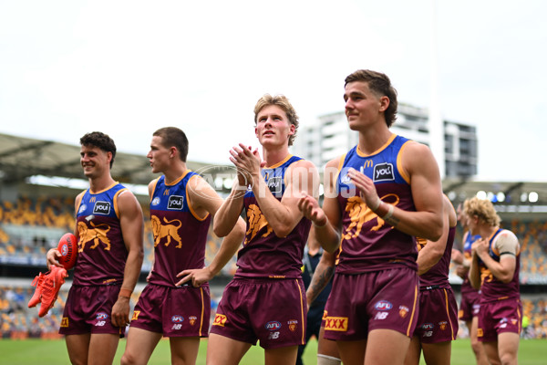 AFL 2025 Round 02 - Brisbane v West Coast - A-58045986
