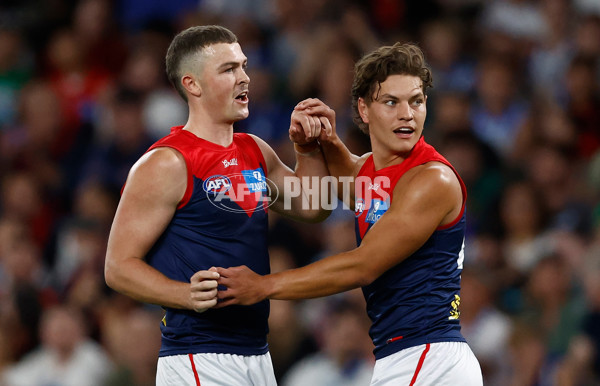 AFL 2025 Round 02 - North Melbourne v Melbourne - A-58047031