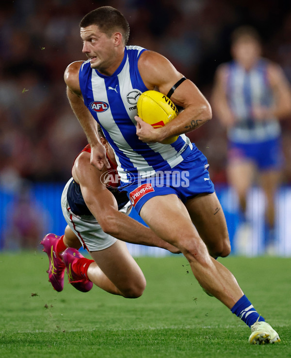 AFL 2025 Round 02 - North Melbourne v Melbourne - A-58047036