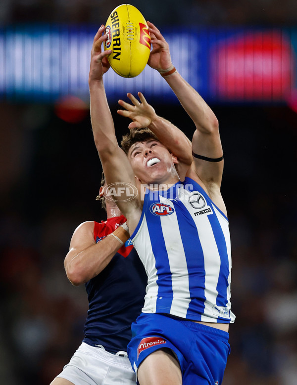 AFL 2025 Round 02 - North Melbourne v Melbourne - A-58047037