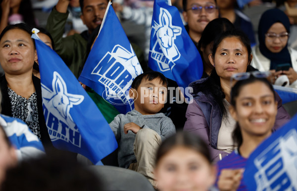 AFL 2025 Round 02 - North Melbourne v Melbourne - A-58047059