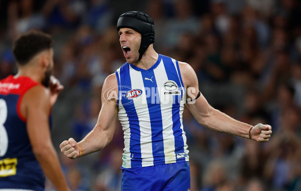 AFL 2025 Round 02 - North Melbourne v Melbourne - A-58047076