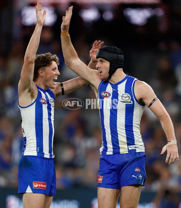 AFL 2025 Round 02 - North Melbourne v Melbourne - A-58047077