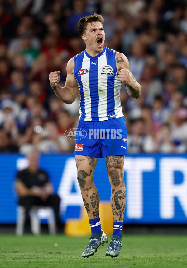 AFL 2025 Round 02 - North Melbourne v Melbourne - A-58047098