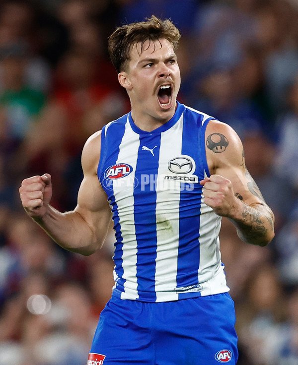 AFL 2025 Round 02 - North Melbourne v Melbourne - A-58047099
