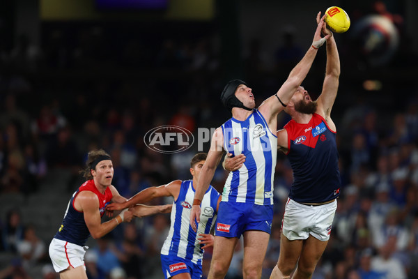 AFL 2025 Round 02 - North Melbourne v Melbourne - A-58047115