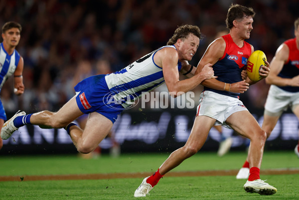 AFL 2025 Round 02 - North Melbourne v Melbourne - A-58048651