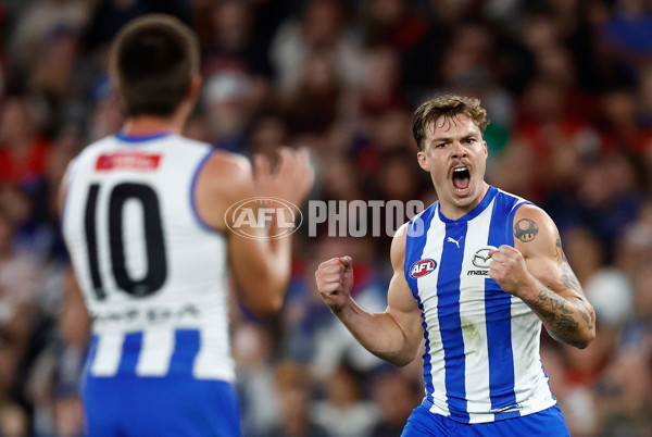 AFL 2025 Round 02 - North Melbourne v Melbourne - A-58048660