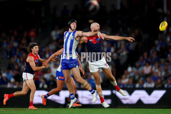 AFL 2025 Round 02 - North Melbourne v Melbourne - A-58048674