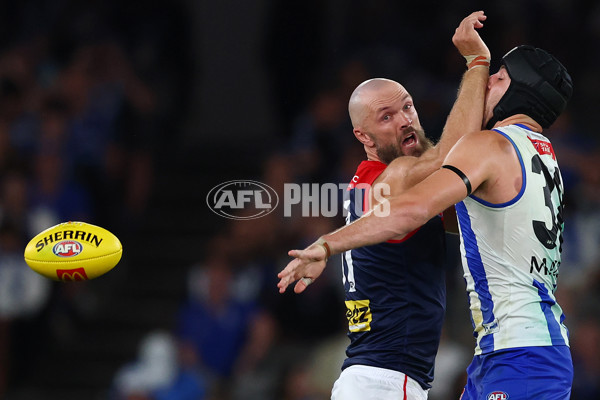 AFL 2025 Round 02 - North Melbourne v Melbourne - A-58048675