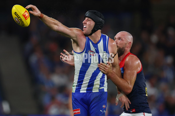 AFL 2025 Round 02 - North Melbourne v Melbourne - A-58048727