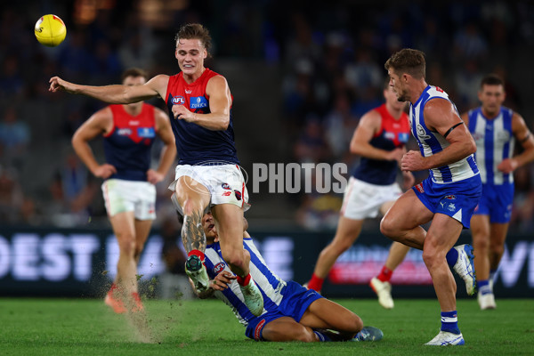 AFL 2025 Round 02 - North Melbourne v Melbourne - A-58049786