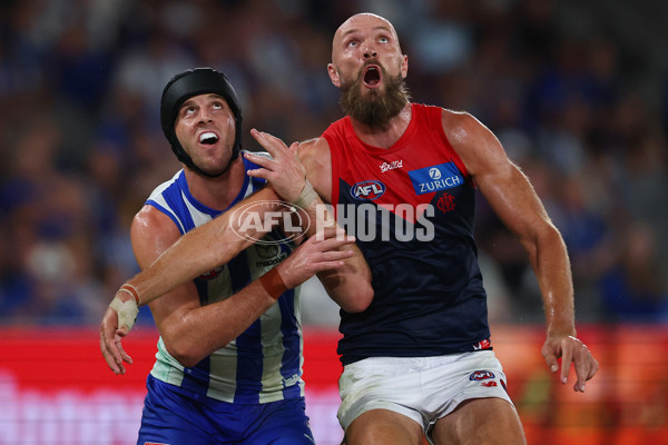 AFL 2025 Round 02 - North Melbourne v Melbourne - A-58049787