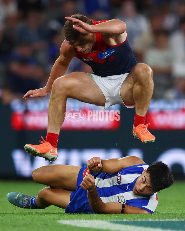 AFL 2025 Round 02 - North Melbourne v Melbourne - A-58049790
