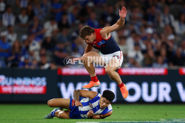 AFL 2025 Round 02 - North Melbourne v Melbourne - A-58049794