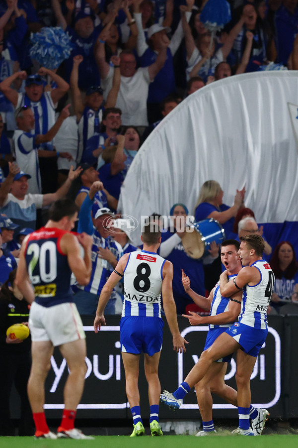 AFL 2025 Round 02 - North Melbourne v Melbourne - A-58049804