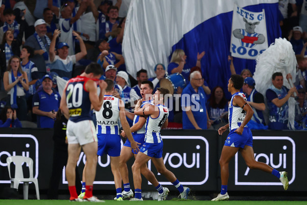 AFL 2025 Round 02 - North Melbourne v Melbourne - A-58049805