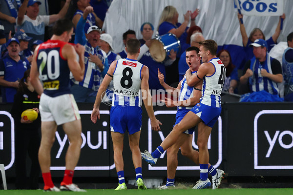 AFL 2025 Round 02 - North Melbourne v Melbourne - A-58049806