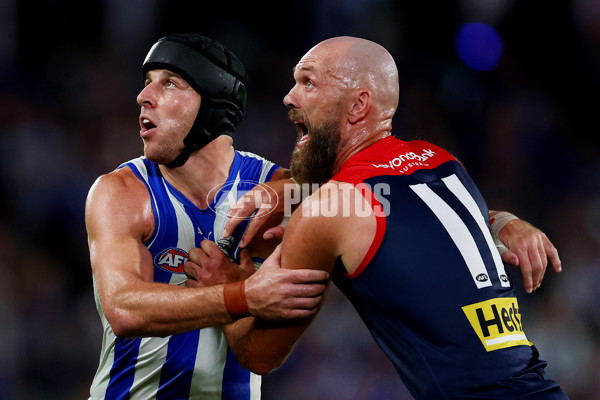 AFL 2025 Round 02 - North Melbourne v Melbourne - A-58049807
