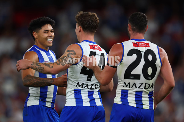 AFL 2025 Round 02 - North Melbourne v Melbourne - A-58050923