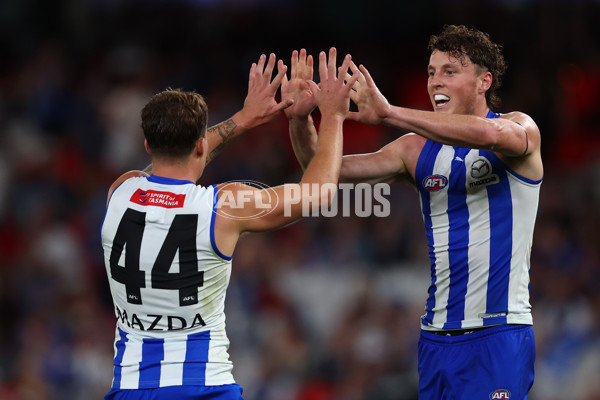 AFL 2025 Round 02 - North Melbourne v Melbourne - A-58050926
