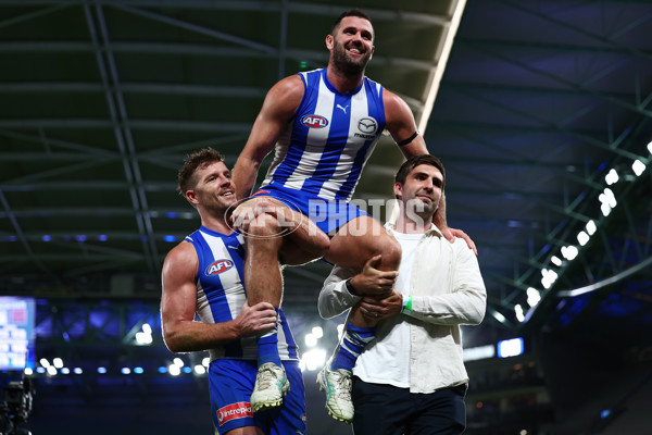 AFL 2025 Round 02 - North Melbourne v Melbourne - A-58050956
