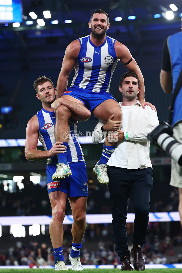 AFL 2025 Round 02 - North Melbourne v Melbourne - A-58050958