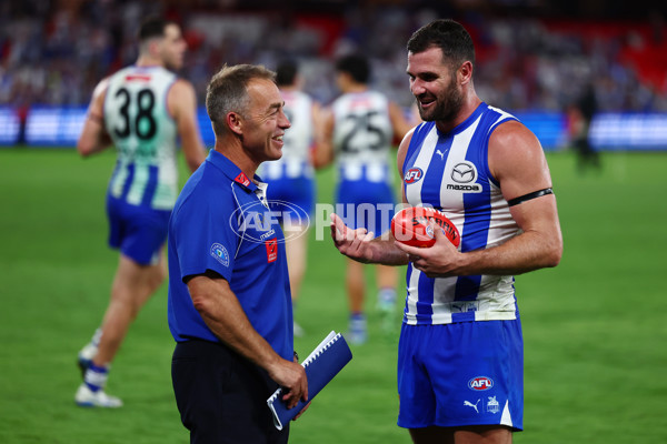 AFL 2025 Round 02 - North Melbourne v Melbourne - A-58050960