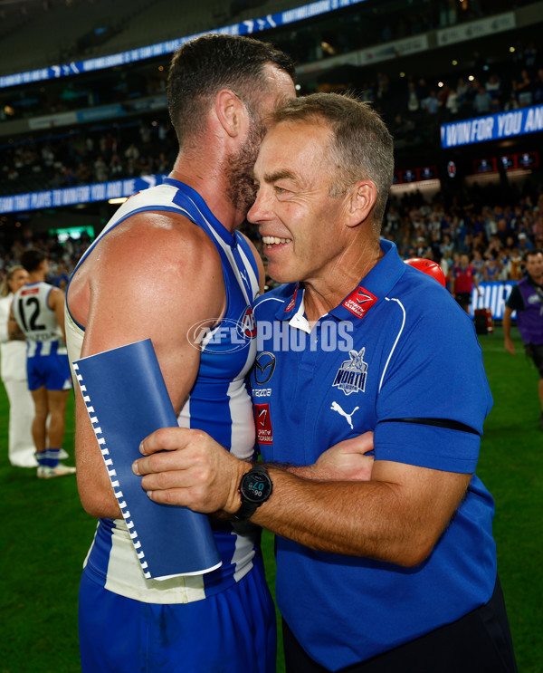 AFL 2025 Round 02 - North Melbourne v Melbourne - A-58052692