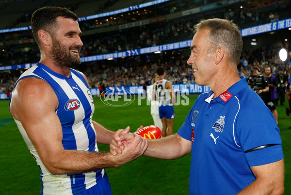 AFL 2025 Round 02 - North Melbourne v Melbourne - A-58052693