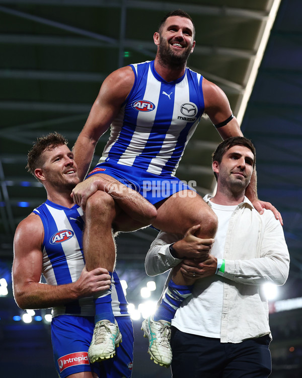 AFL 2025 Round 02 - North Melbourne v Melbourne - A-58052702