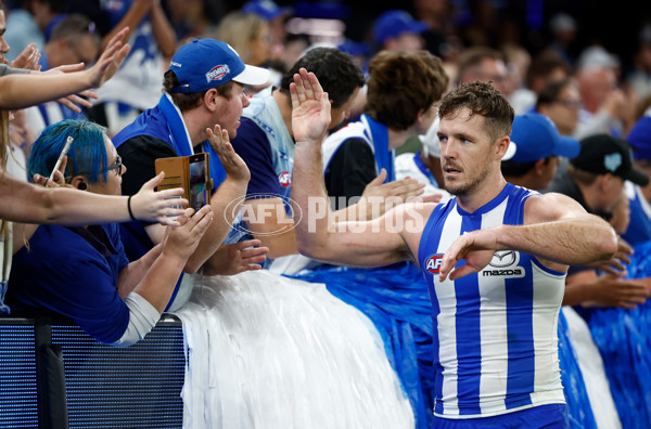 AFL 2025 Round 02 - North Melbourne v Melbourne - A-58052779
